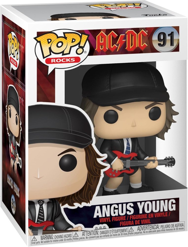 Funko Pop! Rocks: AC/DC - Agnus Young with Chase (Styles May Vary)