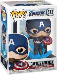 Funko Pop! Marvel: Avengers Endgame - Captain America with Broken Shield & Mjoinir