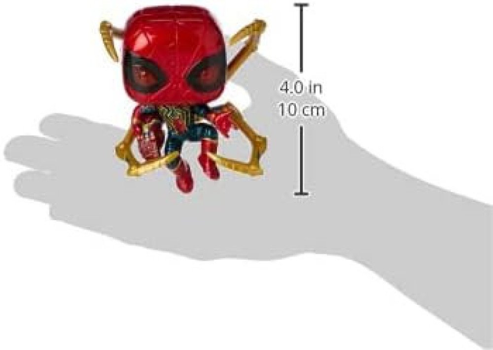 Funko Pop! Marvel: Avengers Endgame - Iron Spider with Nano Gauntlet, Multicolor (45138),3.75 inches