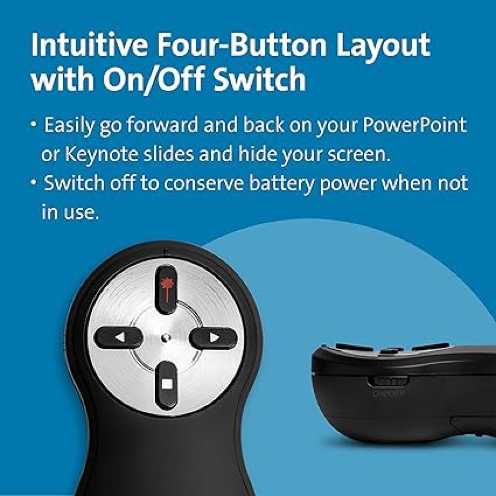 Kensington K33374 Wireless Presenter with Laser Pointer