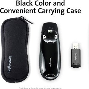 Kensington Presenter Expert Wireless with Green Laser - Black (K75774WW)