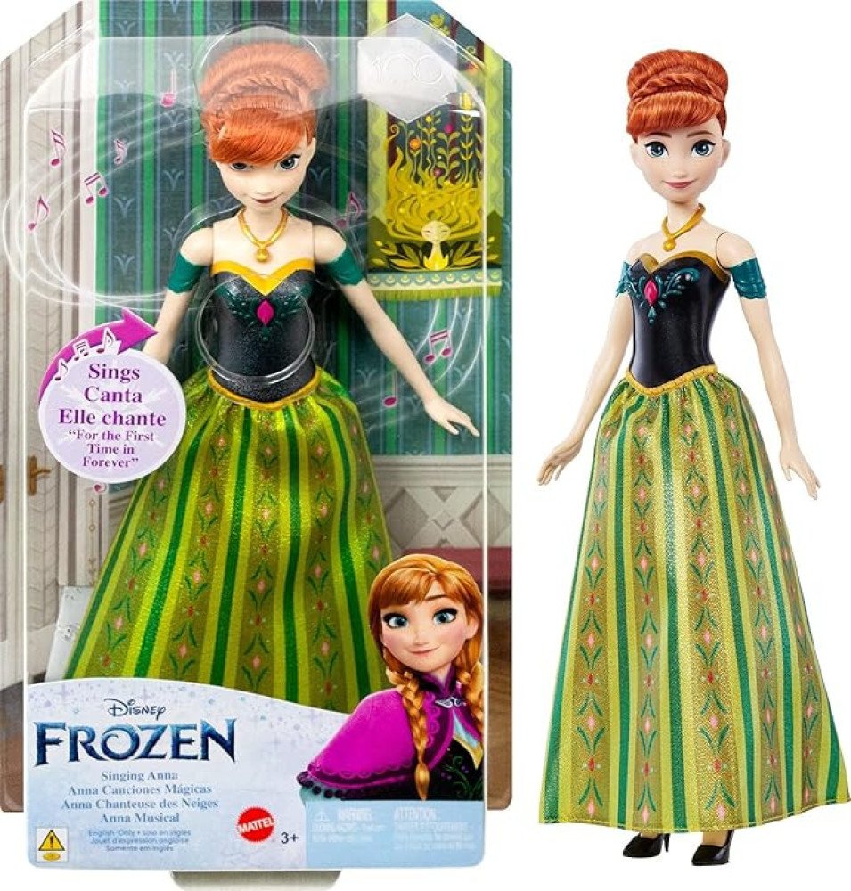 Disney Frozen Toys, Singing Anna Doll in Signature Clothing, Sings “For the First Time in Forever” from the Disney Movie Frozen, Gifts for Kids