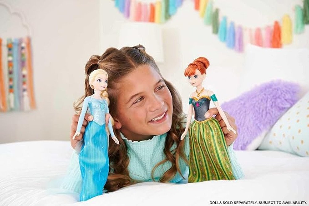 Disney Frozen Toys, Singing Anna Doll in Signature Clothing, Sings “For the First Time in Forever” from the Disney Movie Frozen, Gifts for Kids