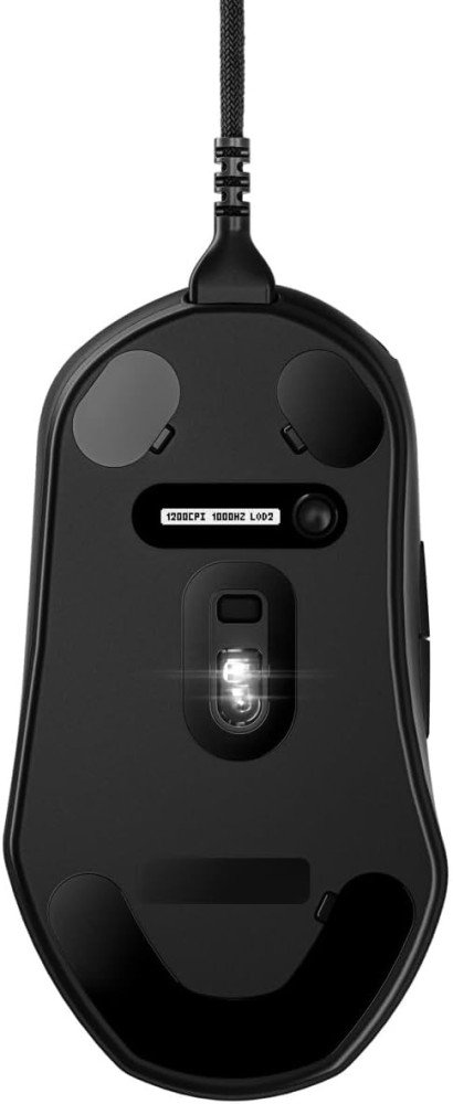 SteelSeries Esports FPS Gaming Mouse – Ultra Lightweight – Prime + Edition – 5 Programmable Buttons – 18K CPI TrueMove Pro Sensor – Magnetic Optical Switches – Customization - RGB Lighting – PC/Mac