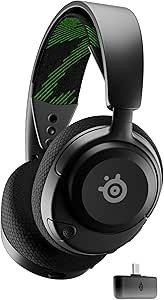 SteelSeries Arctis Nova 4X Wireless Multi-Platform Gaming Headset — 360° Spatial Audio — 2.4GHz High-Speed Wireless — 36 Hr Battery — USB-C — ClearCast Gen 2 Mic — Xbox Series X|S, PC, PS5, Switch