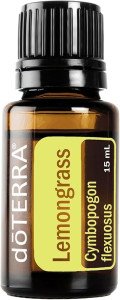 doTERRA Lemongrass Essential Oil - Supports Healthy Digestion, Used for Soothing Massage and Refreshing Feeling; For Diffusion, Internal, or Topical Use - 15 ml